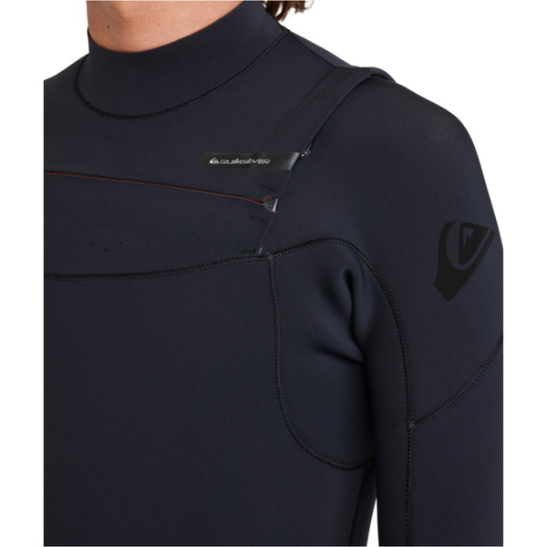 2025 Quiksilver Mens Everyday Sessions 5/4/3mm Chest Zip Wetsuit 25AW213513 - Black